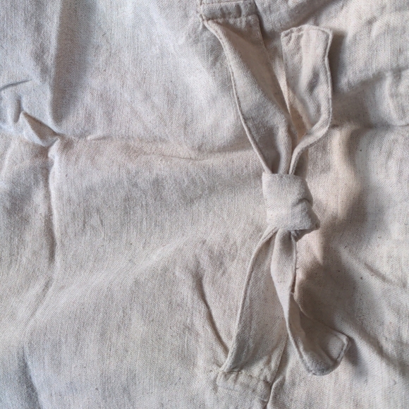 Christopher & Banks neutral button up embroidered vest - Picture 4 of 5